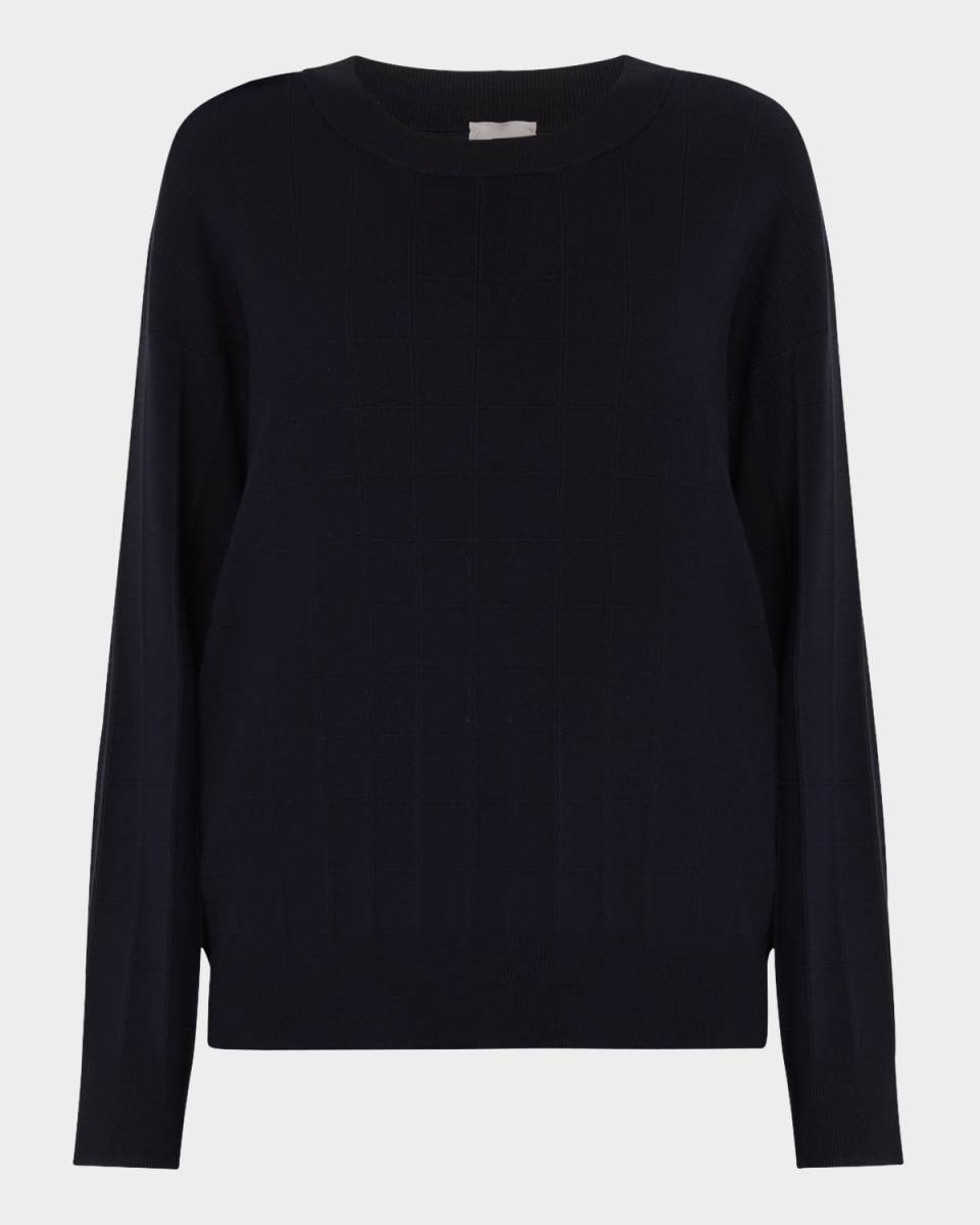 Zitto Logo-Embroidered Crewneck Sweater